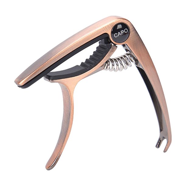 Capo de Guitarra Baoblaze Accesorios de Capo Ajuste Bronce rojo