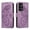 Purple, variant on Decase Wallet Case for Samsung Galaxy S23 Ultra, Butterfly Wings PU Leather Flip Protective Phone Case with Wrist Strap for Samsung Galaxy S23 Ultra,Purple