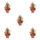 thumbnail image 1 of Kearding Pino de Navidad de 20cm, paisaje de escritorio Artificial, decoración de Navidad, artesanía de PVC, fiesta, hogar, Hotel, centro Type2 NO2, 1 of 3