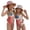 Beige(American Flag Stars Striped), variant on 250th Anniversary Flag Girls One Piece Swimsuits Size 7-8 Swimming Swimsuits 1776 American Flag Stars Striped Summer Sleeveless Beach Vacation Happy Festival Bathing Suit Red 9-10 Years