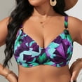 thumbnail image 6 of Swimsuits for Women Adjustable Straps V Neck Swimwear with Bottom Tummy Control Bathing Suit Plus Size Fashion, 6 of 6