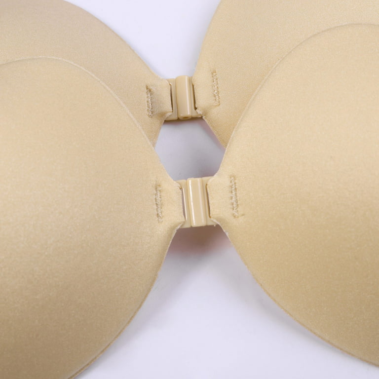 Sexy Thickened 3cm Push Up Silicone Bras Women Invisible Strap Backless  Bralette Wedding Lingerie Tops Self-Adhesive Bra Reused