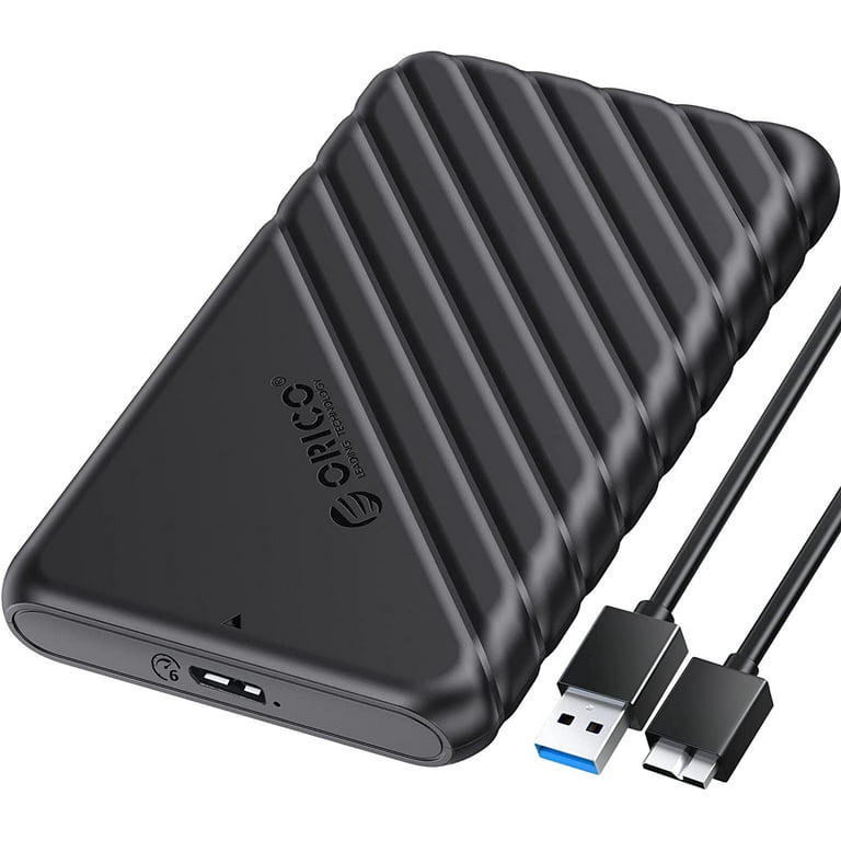 ORICO 2.5 inch External Hard Drive Enclosure 6TB 5Gbps SATA to USB 3.0 SSD/HDD Enclosure Case,Support UASP - Walmart.com
