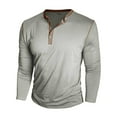thumbnail image 4 of VJATTWR Men's Thermal Shirt Long Sleeve, Warm Crewneck Undershirt, Cold Weather Base Layer Xxxl, 4 of 7