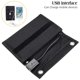 thumbnail image 3 of Panel solar USB plegable Cargador de panel solar impermeable plegable portátil Cargador de batería de energía móvil al aire libre oso de fresa  Electrónica, 3 of 5