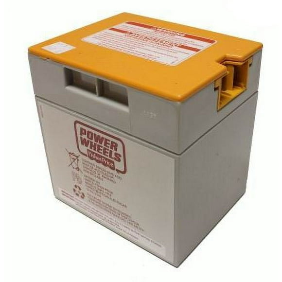 Power Wheels by FISHER-PRICE 00801-1661 Orange TOP Battery