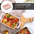 thumbnail image 3 of 1 Pc Practical Cake Tray Multipurpose Bread Tray Baked Cheese Rice Bowl, 3 of 8