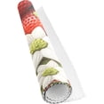 thumbnail image 6 of Strawberry with Flowers 4 PCs Placemats Set Linen Non-Slip Table Mat Rectangular Washable for Dining Kitchen Party 12"x18", 6 of 8