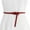 Red, variant on MANHUJI Plus Size Belt Women Casual Retro Solid Color Tie Decorative Knot Belt Belt Chain (Red,One Size)