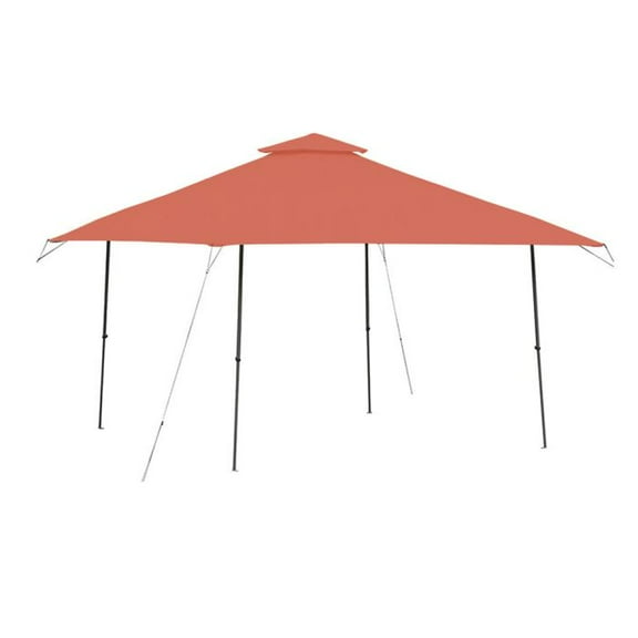 Garden Winds Custom Fit Replacement Canopy Top Cover Compatible with The Coleman 2000004407, 2000035727 13 x 13 Two Tiered Tent Eaved Shelter - Upgraded Performance RIPLOCK 350 Fabric - Terra Cotta