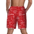 thumbnail image 2 of Lsque Mens Swim Trunks Hohoho1 Pattern - Bathing Suit Compression Liner - Beach Swim Shorts Swimwear - (S-3XL) - Stretch Quick Dry -XX-Large, 2 of 9