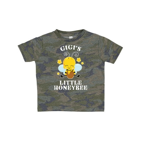 

Inktastic Cute Bee Gigi s Little Honeybee with Stars Gift Toddler Boy or Toddler Girl T-Shirt