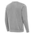 thumbnail image 3 of Men's-Antigua Heather Gray Jeff Gordon Big & Tall Victory Crewneck Pullover Sweatshirt, 3 of 3