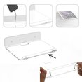 thumbnail image 3 of Floating Shelf, Wall Mount Acrylic 2PCS Floating Stand  For Living Room, 3 of 8