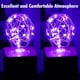 thumbnail image 5 of Bombilla LED HOWORR, color morado, 2 W, E26, equivalente a 15 W, 5 of 6