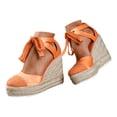 thumbnail image 3 of YLYL 2026 Women Espadrilles Sandals Platform Wedge Heel Closed Toe Arch Support Ankle Strap Summer Shoes, 3 of 9