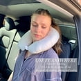 thumbnail image 4 of Sacred Thread Bamboo Travel Pillow - Head and Neck Support, For Airplanes, Cars, Buses, & Trains, 4 of 6