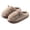 04_Coffee, variant on GPOECD Slippers For Women 3D Cartoon Santa Half Covered Plush Warm Shoes For Autumn Winter Indoor Comfort House Slippers,Red,8.5