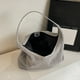 thumbnail image 4 of Bolso Hombro Felpa para Mujer Mano Mullido Compras Gran Capacidad (gris), 4 of 5