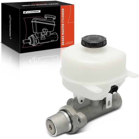 A-Premium Brake Master Cylinder with Reservoir and Sensor Compatible with Ford Vehicles - F-250 Super Duty, F-350 Super Duty, F-450 Super Duty, F-550 Super Duty, 2013-2016 - Replace# DC3Z2140D