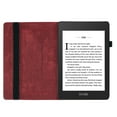 thumbnail image 3 of for Amazon Kindle Paperwhite 7th Gen 2015/10th Gen 2018 Adjustable Kickstand Case, Lovely Pattern PU Leather + Soft Inner Case Auto Wake/Sleep Flip Folio Cover with Pen Holder & Card Slots, Winered, 3 of 6