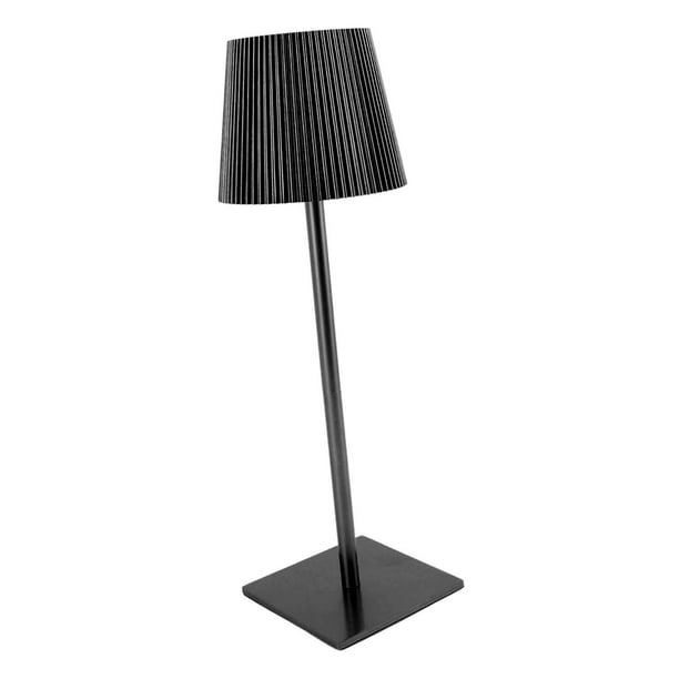 Lámpara De Mesa Inalámbrica LED, Lámpara De Escritorio De Control Táctil 3 Color Atenuado Sin Pasos 3600má De La Batería Recargable Luz Nocturna Para Bares, Habitaciones,