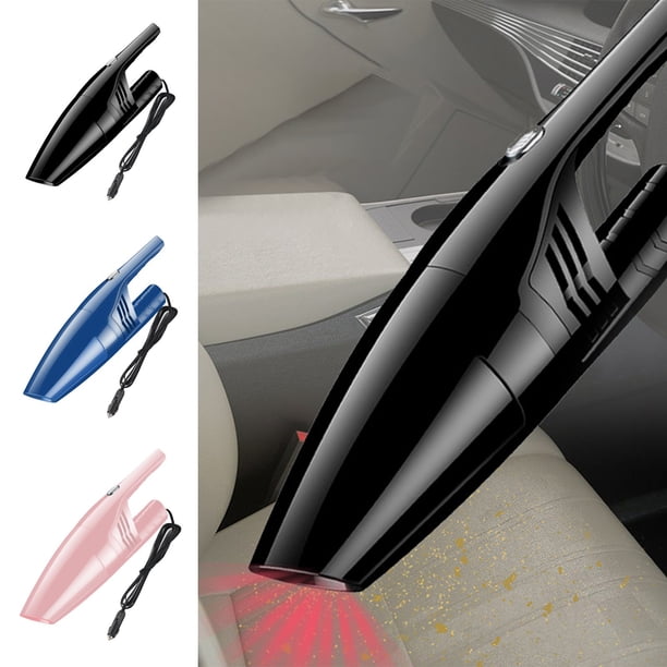 Aspiradora inalámbrica de alta potencia de 120W - 8000Pa Fuerte succión, portátil húmedo/seco para hogar y auto, 4 accesorios, carga USB, 400g ligero