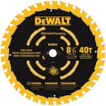 thumbnail image 2 of Dewalt DW3185 Circular Saw Blade, 8-1/4 in Dia x 0.047 in T, 40 Teeth, 5/8 in Arbor, 2 of 3