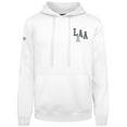 thumbnail image 2 of Men's Levelwear White Los Angeles Angels Podium Grain Hoodie, 2 of 3
