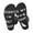 2-Black-1, variant on Funny Socks For Men Novelty Mid Calf Socks For Dad With Letter Print Grips Bottom Funny Above Ankle Fathers Middle Cube Socks