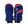 thumbnail image 1 of Cateissary 3 pares de guantes impermeables para niños, guantes Unisex de invierno, portátiles, cómodos, estampados, accesorios de esquí para Suministros térmicos Armada, 1 of 5