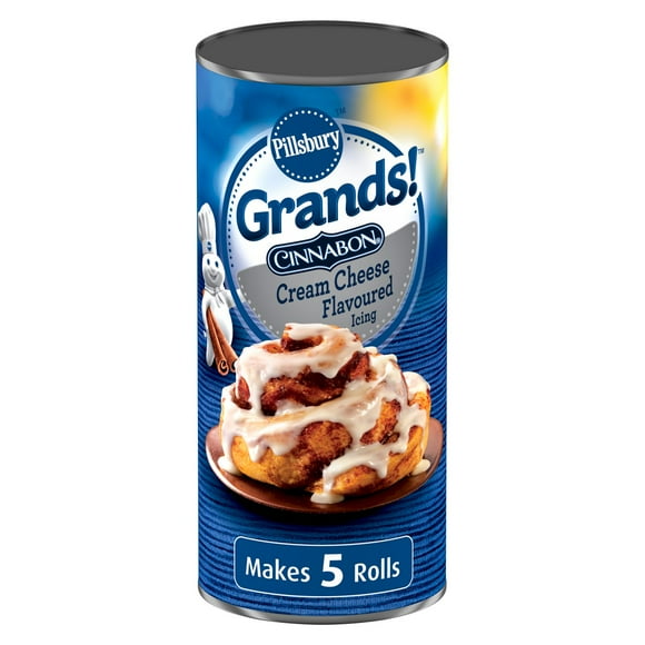 Pillsbury Grands! Cinnamon Rolls with Cream Cheese Icing, 496 g