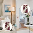 thumbnail image 4 of Light Switch Cover Switch Plate Outlet Cover Plug Cover for Electrical Duplex Outlets White and Crimson Roses Pattern, 4 of 6