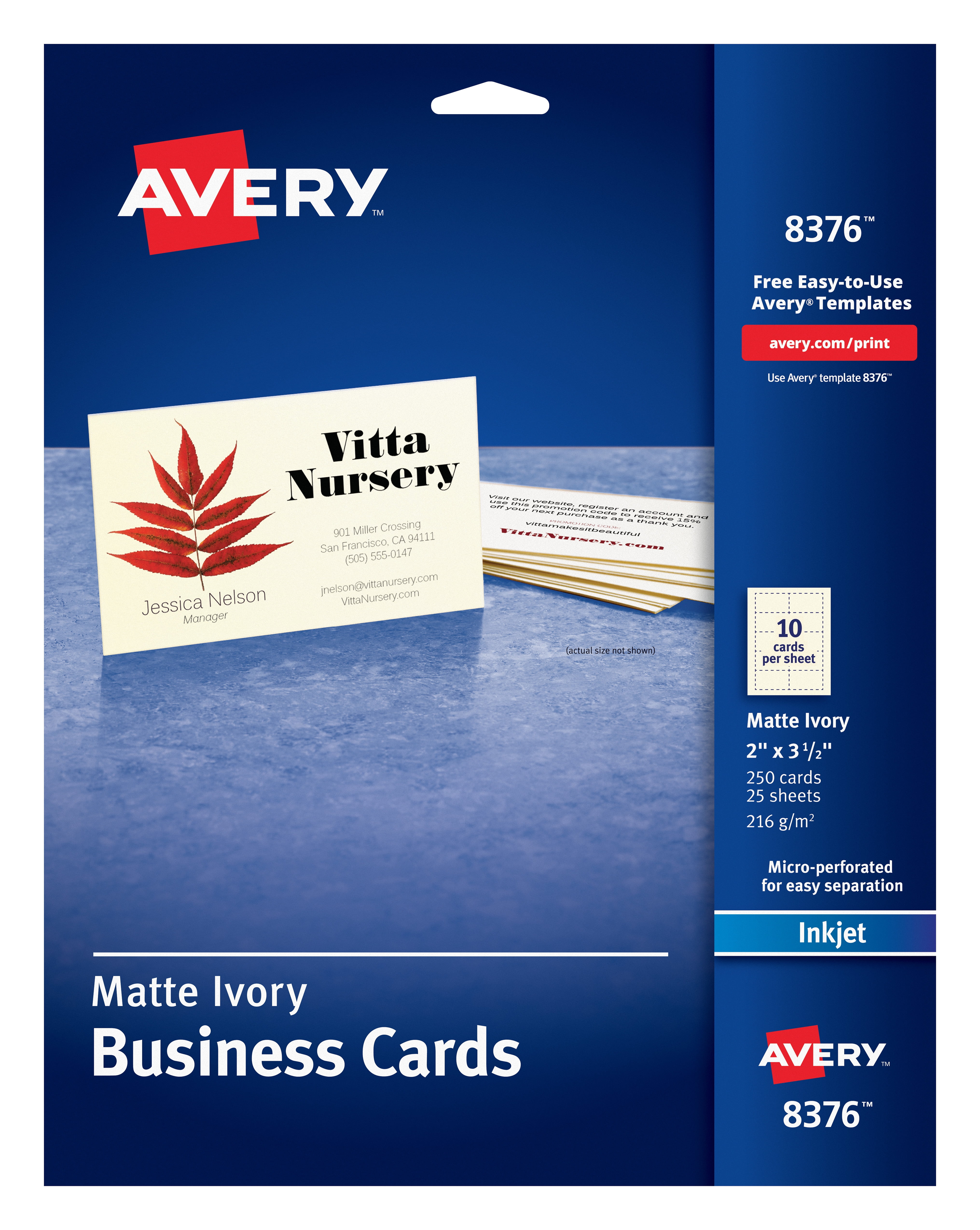 avery software for business cards mac