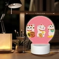 thumbnail image 6 of Naloa Cute Cat Acrylic LED Night Light Custom LED Lights Personalized Nightlight Customized Gifts for Family Couples Friends, 6 of 9