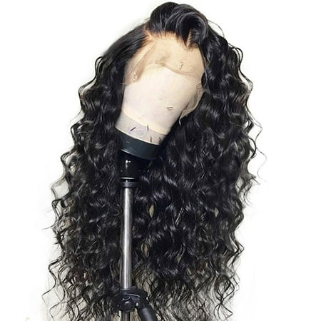 Dolago 13x6 Loose Wave Lace Front Wigs Brazilian Virgin Hair Pre Plucked With Baby Hair 10 inch 250%