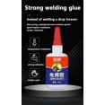 thumbnail image 4 of 5x Instant Fast Adhesive 50ML Bottle Stronger Super Glue Multi-Purpose Fix HOT Super Strong Liquid Colorless Adhesive Glue, 4 of 4