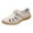 Beige, variant on NOKIO Women's H𝗈𝗈k and L𝗈𝗈p Sandals Hollow Out F𝗅a𝗍s Slippers Breathable Closea Toe Shoes Comfortable Soft Sole L𝗈afers Summer B𝗈h𝗈 Beac𝗁 Slides