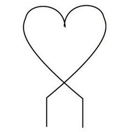 Bosmere 10" Heart Topiary Frame - Green