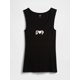 thumbnail image 4 of Camiseta sin mangas GAP para mujer, acanalada, con corazones, talla XL, 4 of 4
