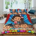 thumbnail image 2 of Kindergarten: El Musical Conjunto de sábanas temático, trío de piezas, cómodo y amigable con la piel, diseño único, regalo de decoración para el hogar para familiares, amigos y fans,140cm *210cm, 2 of 6