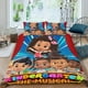 thumbnail image 2 of Kindergarten: El Musical Conjunto de sábanas temático, trío de piezas, cómodo y amigable con la piel, diseño único, regalo de decoración para el hogar para familiares, amigos y fans, 90 cm * 190 cm, 2 of 6