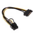 thumbnail image 1 of Cable de Adaptador Duro de 15 Pines Accesorios Eléctricos para PC Fácil Instalación Hugo Cable de alimentación del adaptador, 1 of 8