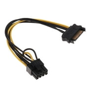 15 Pin To (6+2) Pin - Cable Adapter For PC Laptop Computer