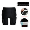 thumbnail image 3 of Kids Padded Compression Shorts Protective Underwear Hip Butt Pad Short Pants, 3 of 6