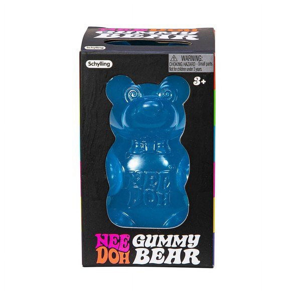 NEW Jiggly Pets Gummymals BLUE Interactive Super Squishy Gummy Bear