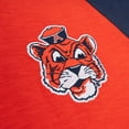 thumbnail image 4 of Men's Mitchell & Ness Orange Auburn Tigers Legendary Slub Raglan Long Sleeve T-Shirt, 4 of 5