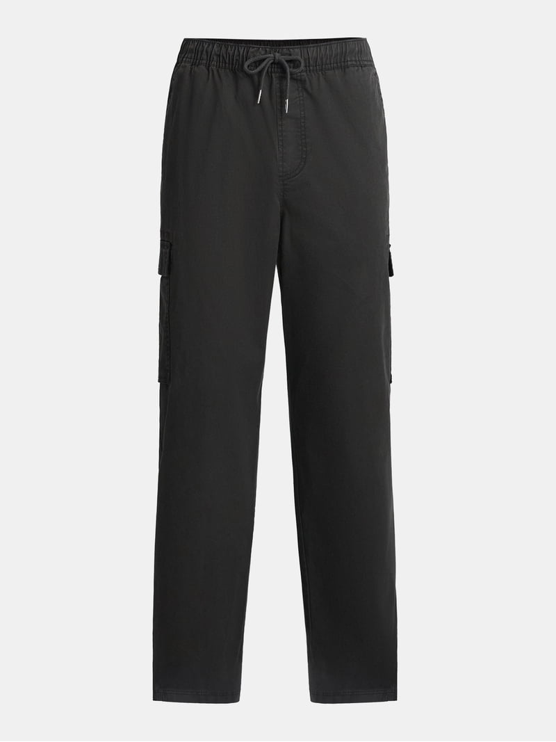 No Boundaries Baggy Fit Wide Leg Cargo Pants, Men's Sizes XS-5XL