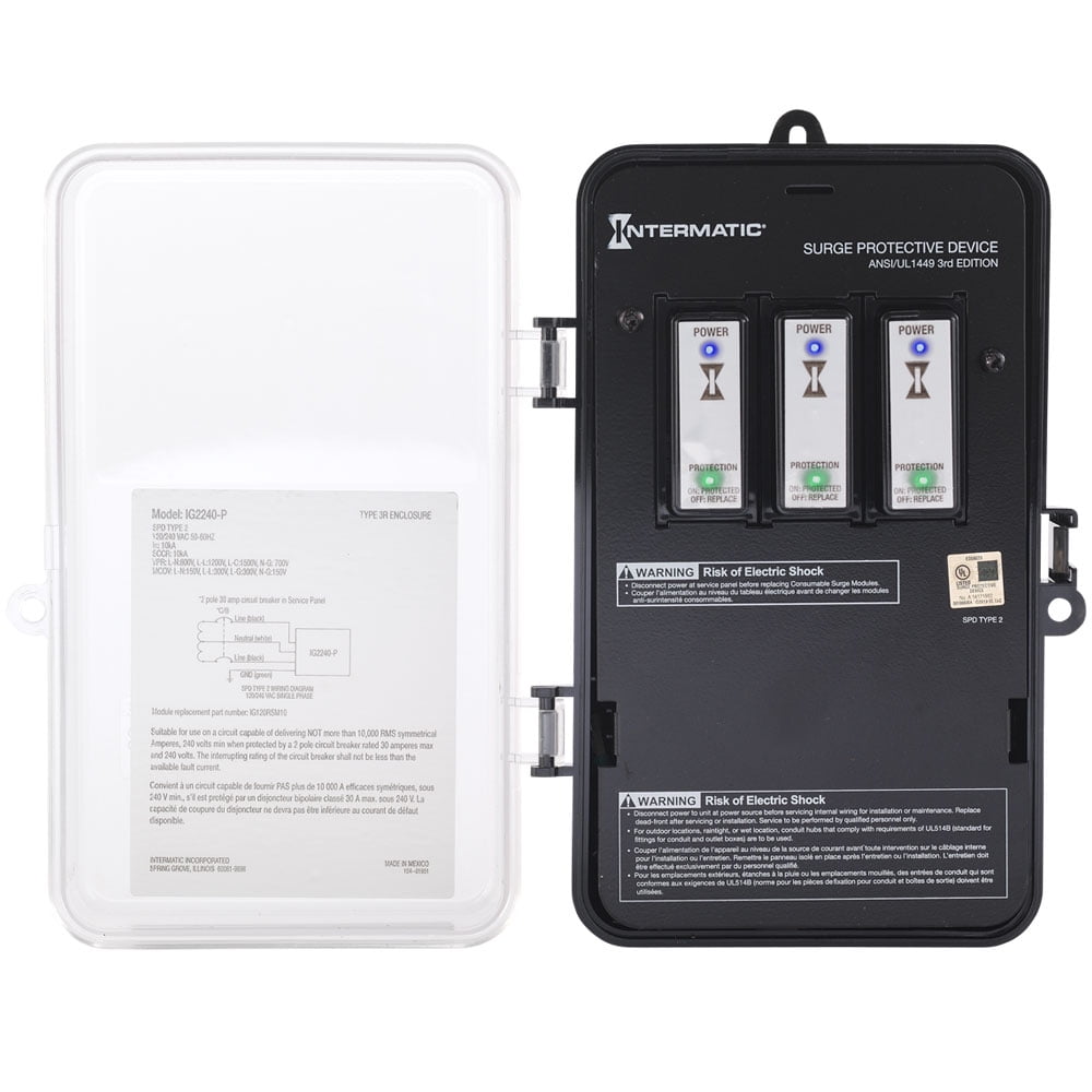 Intermatic IG2240-PK Smart Guard® Whole Home Surge