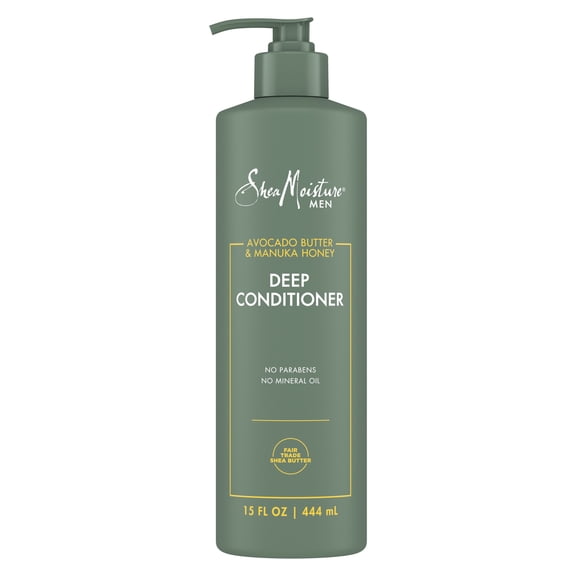 SheaMoisture Deep Hair Conditioner For Tighter Curls Avocado Butter And Manuka Honey Cruelty-Free Deep Conditioner ,15 fl oz